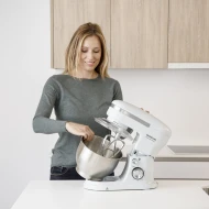 Batidora amasadora amasadora TAURUS Mixing Chef Compact 1000  | 500W, 6,  (Ver III), Blanco