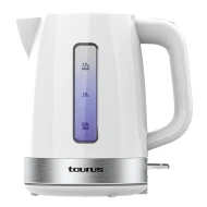 Hervidor de Agua 1,7L 2200W Taurus Aroa (Ver II)  | 958565000, Plata, Blanco