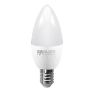 Iluminación Smart Home Bombilla LED E27 9W E14 Vela SILVER 1970214  | IP20