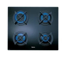 Placa Polivalente 4 Fuegos TEKA CGC 4G AI AL BUT  | PNC, 10205019, 6750W, Negro