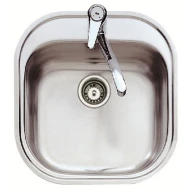 Fregadero Sobre encimera Acero inoxidable Cuadrado 1 Senos TEKA STYLO 1C  | PNC, 10107007, Inox