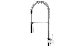 GRIFO DE COCINA CAÑO ALTO CAÑO GIRATORIO Y FLEXIBLE ALTURA MAX 53 TEKA ARK 939  | CROMO