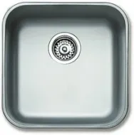 Fregadero Fregadero de una cubeta 18 Una cubeta 1 Senos TEKA BE 40.40 PLUS  | Inox, 43 cm, x 20cm, ( 20cm )