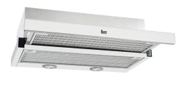 Campana Telescópica TEKA CNL 6415 60cm Clase A PNC 40436811 Inox  | 385 m3/h, 64dB, Niveles Extracción 2+1