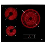 Placa Vitrocerámica 60,5cm 3 Zonas TEKA TZ 6315  | PNC, 40239030, Negro, 5400W