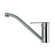 Grifo de cocina Bajo Redonda Altura Max 16,7cm TEKA ML CROMO  | CAÑO BAJO, PNC, 8191362, Cromo