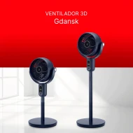 Ventilador Circulador de aire 25cm UFESA Gdansk  | Azul, 50 W