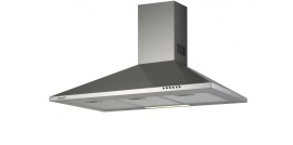 Campana Decorativa de Pared Piramidal CATA V-900 X /L 90cm Clase C 02063600 Inoxidable  | 420 m³/h, 65dB, Niveles Extracción 3