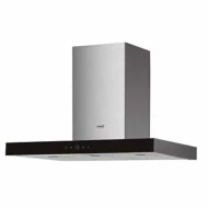 Campana Decorativa de Pared Piramidal CATA LEGEND 7000 XGBK 70cm Clase A++ Cristal negro  | 530m³/h., 42dB, Niveles Extracción 9