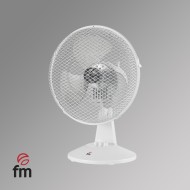 Ventilador de Sobremesa 23cm FM SB-123 Blanco 25 W