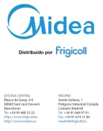 Aire Acondicionado Portátil 2240 frigorías Frío 62 dB Midea MPPXA-09CRN7-QB6  | 9.000 BTU, Gas R290, Incluye kit ventanas, Temporizador 24h, Diseño compacto, Hasta 15m²