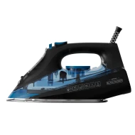 Plancha plancha de vapor BLACK & DECKER BXIR2606E  | cerámica, ES9180280B, negro, Azul