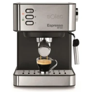 Cafetera Expresso Manual 20 Bares SOLAC CE4481 Espresso INOX  | INOX, Negra