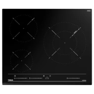 Placa de Inducción 60cm 3 Zonas Fuego 28cm TEKA IZC 63015 MSS  | PNC, 112520017, Negro