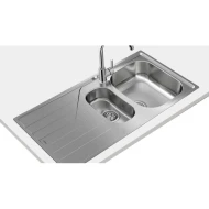 Fregadero Encastrado Acero inoxidable Reversible 1 Senos TEKA 60 T-XP 1½C 1E REV  | UNIVERSE, PNC, 115140001, Inox, 100cm, x 50cm, ( 16cm )