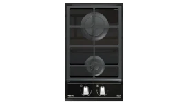 Modulo de integración 30cm Placa Cristal Gas TEKA GZC 32300 XBA BUT(NAT)  | 2, Cristal negro