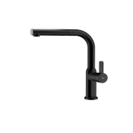 Grifo de cocina Retirable Caño giratorio Altura Max 31cm TEKA OVAL 938  | NEGRO