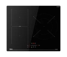Placa de Inducción Flex 60cm 3 Zonas Fuego 29cm TEKA FLEX IBF 63210 SSM BK  | PNC, 112520050, Negro, 7400W