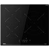 Placa de Inducción 60cm 3 Zonas Fuego 29cm Teka IBC 63 BF110 doble circuito 112520053 Negro 7400W