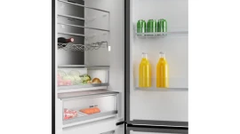 Frigo Combi No Frost TEKA RBF 88670 Alto 201cm x 59cm Clase C 311l Pantalla Sí Cristal negro