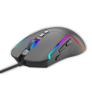 Ratón Sensor de alta precisión Hasta 8000 dpi Conexión USB Cool STRIP NEGRO  | Negro