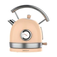 Hervidor de Agua 1,8L 2200W CECOTEC ThermoSense 420 Vintage  | 1485, Beige