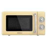 Microondas Retro 20L 700W 0W CECOTEC 01708 1708 Beige, Inox
