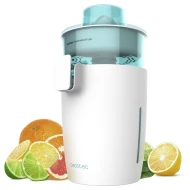 Exprimidor CECOTEC Zitrus Toweradjust Easy  | 350W, Función anti goteo, Filtro para la pulpa, 4119, Blanco
