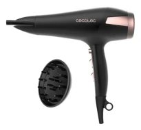 Secador de pelo 2400W AC Cecotec 4398  | 2 Velocidades, 3 Temperaturas, Negro