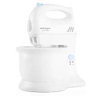 Batidora amasadora de Mano ORBEGOZO BA 4400 300W  | 300W, 5, Batidora + Amasadora con bol 3,5 litros, REF 17508, Blanco