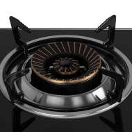 HORNILLO DE COCINA 1 QUEMADORES TIPO MODERNO Y ELEGANTE ORBEGOZO FO 1720  | REF 17538, NEGRO