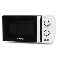 Microondas 20L 700W ORBEGOZO MIG 2130 20L con Grill 900W Blanco  | REF 17542