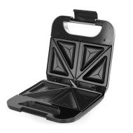 Sandwichera 4 ORBEGOZO SW 4200 REF 17722 Negro, Plata