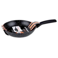 Sartén Aluminio forjado 20cm ORBEGOZO SFB 8020  | Adecuado para Cocción de alimentos, No contiene PFOA, REF 16499, Negro