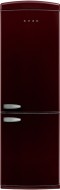 Frigo Combi No Frost SVAN SVRG183 Alto 190,1cm x 60,5cm Clase B 331L Pantalla No Retro Granate