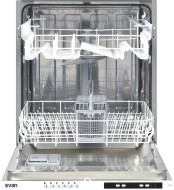 Lavavajillas Integrable 60cm SVAN SVJI604 Clase E  | 12L, 12 cubiertos, 49dB, Blanco