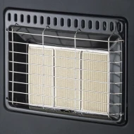 Estufa Butano / Propano / LPG 4200W Svan SVCA34CAT  | Catalítica, Colocación Libre instalación, Negro