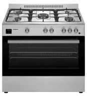 Cocina Incluye 1 quemador Wok 89,8cm 5 Quemadores Corbero CC900X Inox