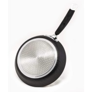 Sartén Aluminio 22cm AMERCOOK ROCKSTONE TITANIUM PRO Adecuado para todos los fuegos Negro