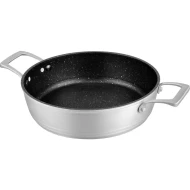 Olla Acero inoxidable 28cm Cacerola Bastilipo TITANIUM PRO 28CA  | Adecuado para todos los fuegos, 7630, Code, 7630, Aluminio