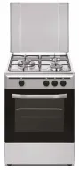 Cocina Wok 50cm 3 Quemadores Natural VITROKITCHEN CB5530IN Inox
