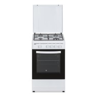 Cocina Gas 60cm 4 Quemadores Butano SVAN SKG4500TM Blanco