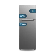Frigorífico de 2 puertas HYUNDAI HFG17060NEI00 Alto 172cm x 60cm Clase E Inox  | 334L