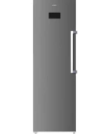 Congelador vertical 185,5cm 59,5cm 274L Clase E ASPES ACV185601ENFDX Inox