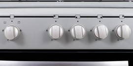 Cocina 50cm 4 Quemadores SVAN SKG4501X Inox  | Gas, Butano
