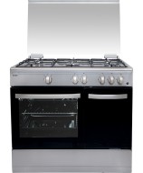 Cocina Wok triple llama 89,7cm 5 Quemadores Butano SVAN SKGW5901PBX Inox