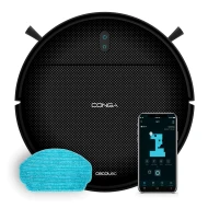 Aspirador robot CECOTEC Conga M10 Advance Aqua  | Sí, Negro