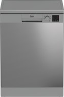Lavavajillas 60cm BEKO DVN05320X Clase E  | 12,9L, 13 cubiertos, 49dB, Acero inoxidable antihuellas