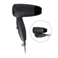 Secador de pelo de Viaje 1200W Motor DC TRISTAR HD-2359  | 2 Velocidades, 2 Temperaturas, Negro, Violeta