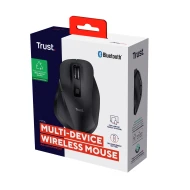 Ratón Óptico 2400 DPI Trust 25708  | Negro